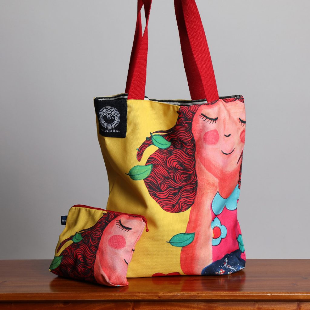 Apple Tree Totebag & Pouch