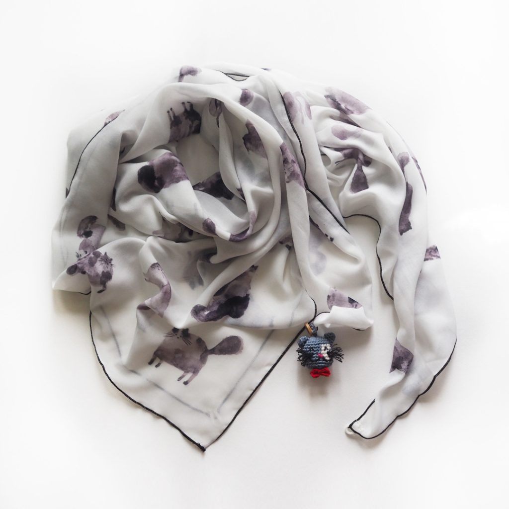 Black Cats Scarf