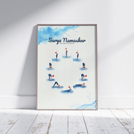 Surya Namaskar A Poster